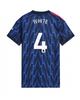 Billige Fotballdrakt Arsenal Ben White #4 Replika Bortedrakt Dame 2025-26 Kortermet Billige Fotballdrakt Arsenal Ben White #4 Replika Bortedrakt Dame 2025-26 Kortermet